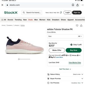 ADIDAS TUBULAR SHADOW PRIMEKNIT
Cream White/ Off White/ Noble Indigo